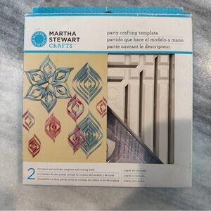 Martha Stewart Crafts Party Crafting Template New In Box  EKSuccess